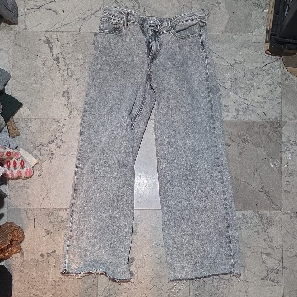 art class™ Girls Washed Light Gray Denim Jeans Size 16